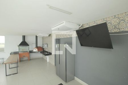 Salão de Festas de kitnet/studio para alugar com 2 quartos, 51m² em Jardim Monte Libano, Santo André