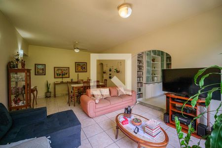 Sala de apartamento à venda com 4 quartos, 122m² em Grajaú, Rio de Janeiro