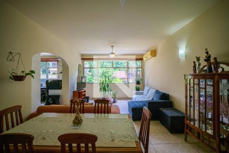 Sala de apartamento à venda com 4 quartos, 122m² em Grajaú, Rio de Janeiro