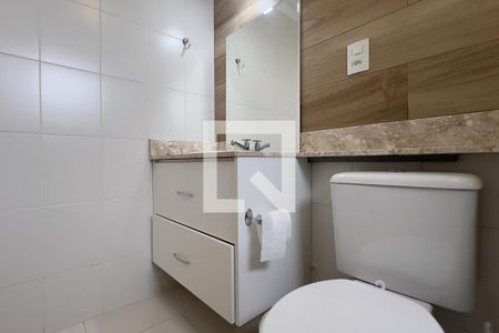 Banheiro da Suíte de apartamento à venda com 2 quartos, 80m² em Torres Tibagy, Guarulhos