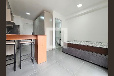 Sala/Quarto de kitnet/studio para alugar com 1 quarto, 26m² em Jardim das Acacias, São Paulo