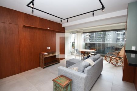 Sala de estar de apartamento para alugar com 1 quarto, 317m² em Sumarezinho, São Paulo