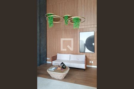 Hall de entrada de apartamento para alugar com 2 quartos, 67m² em Guilhermina, Praia Grande