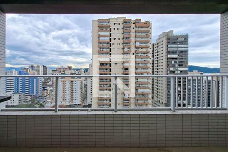 Sacada  de apartamento para alugar com 2 quartos, 67m² em Guilhermina, Praia Grande