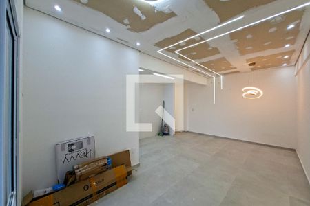 Sala de apartamento para alugar com 2 quartos, 67m² em Guilhermina, Praia Grande