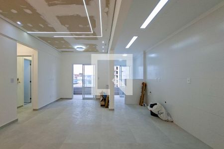 Sala/cozinha  de apartamento para alugar com 2 quartos, 67m² em Guilhermina, Praia Grande