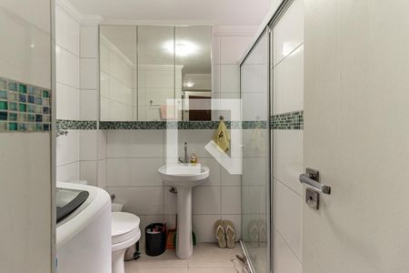 Banheiro de kitnet/studio à venda com 1 quarto, 7m² em Vila Buarque, São Paulo