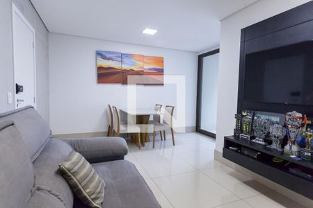 sala de apartamento à venda com 1 quarto, 52m² em Vila Castela, Nova Lima