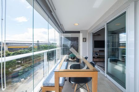 Varanda de apartamento para alugar com 1 quarto, 50m² em Campo Belo, São Paulo