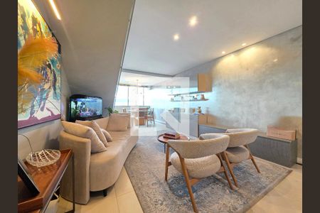 Sala de apartamento à venda com 4 quartos, 350m² em Colégio Batista, Belo Horizonte