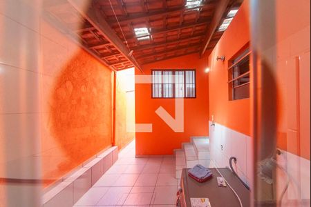 Vista da Sala e Cozinha  de casa para alugar com 1 quarto, 30m² em Jardim Irene, Santo André