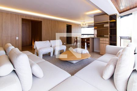 Sala de apartamento para alugar com 3 quartos, 178m² em Perdizes, São Paulo