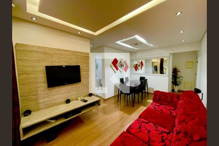 Sala de apartamento à venda com 3 quartos, 65m² em Vila Adelaide Perella, Guarulhos