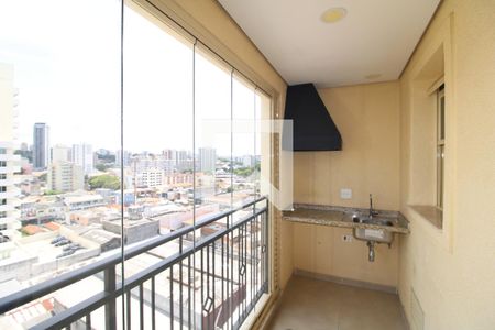 Sala / Cozinha - Varanda de apartamento para alugar com 1 quarto, 50m² em Santana, São Paulo