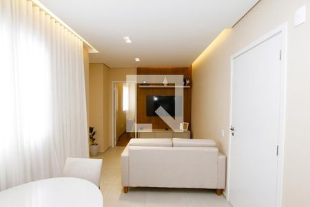 Sala de apartamento à venda com 2 quartos, 50m² em Palmeiras, Belo Horizonte