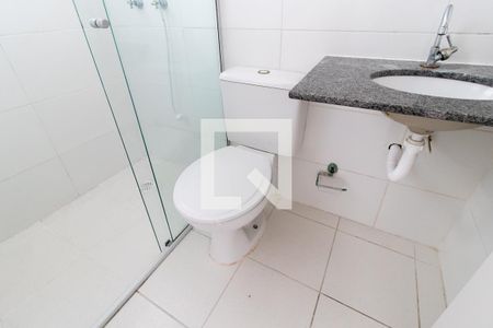 Banheiro Social de apartamento para alugar com 3 quartos, 70m² em Portão, Curitiba