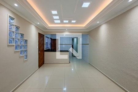 Sala de casa para alugar com 3 quartos, 70m² em Jardim Guaramar, Praia Grande