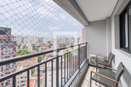 Varanda de kitnet/studio para alugar com 1 quarto, 21m² em Vila Mariana, São Paulo
