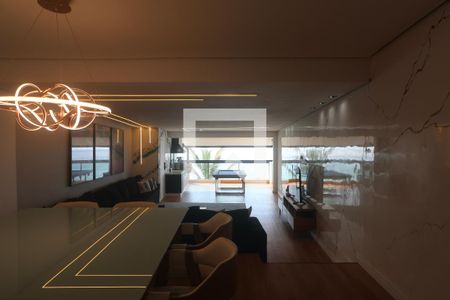 Sala de apartamento para alugar com 4 quartos, 200m² em Itapema, Guarujá