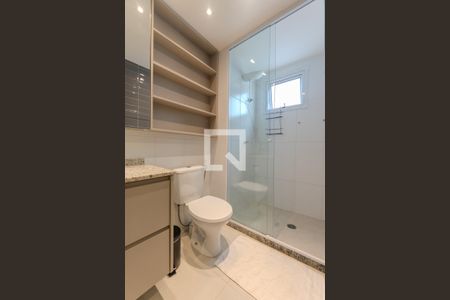 Banheiro de kitnet/studio à venda com 1 quarto, 33m² em Bela Vista, São Paulo