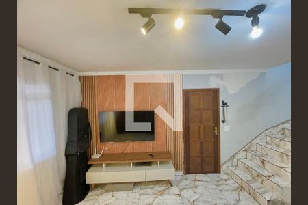 Sala de casa para alugar com 2 quartos, 108m² em Cidade Jardim Cumbica, Guarulhos