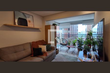 Sala  de apartamento à venda com 3 quartos, 83m² em Santa Paula, São Caetano do Sul