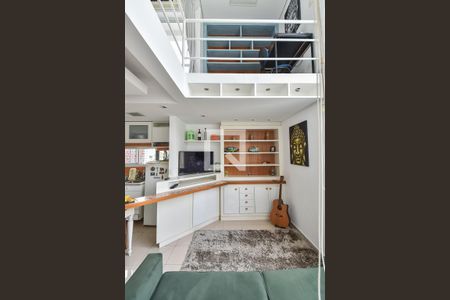 Sala de apartamento à venda com 1 quarto, 60m² em Vila Mariana, São Paulo