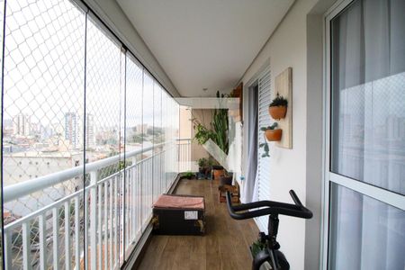 Varanda de apartamento à venda com 3 quartos, 119m² em Santa Paula, São Caetano do Sul