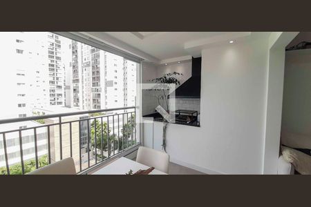 Varanda Sala de apartamento à venda com 2 quartos, 64m² em Continental, Osasco