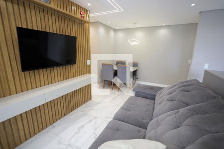 Sala de apartamento à venda com 2 quartos, 50m² em Vila Metalúrgica, Santo André