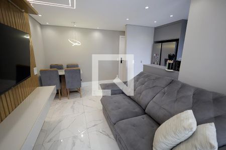 Sala de apartamento à venda com 2 quartos, 50m² em Vila Metalúrgica, Santo André