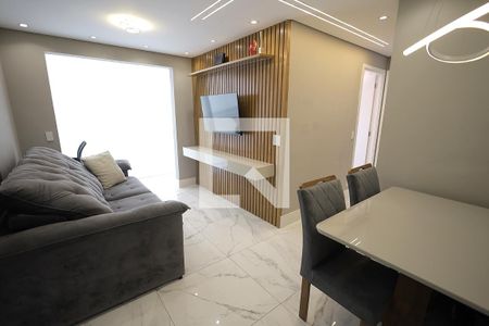 Sala de apartamento à venda com 2 quartos, 50m² em Vila Metalúrgica, Santo André