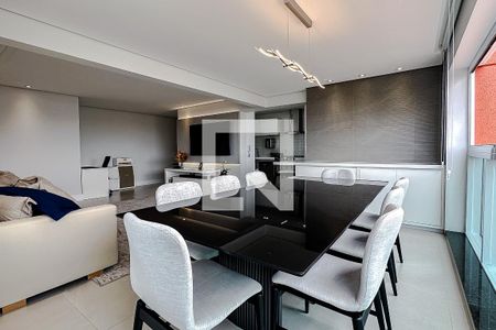 Varanda da Sala de apartamento à venda com 2 quartos, 92m² em Vila Regente Feijó, São Paulo