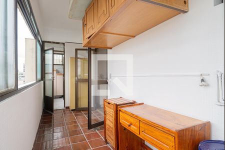 Varanda da Sala de apartamento para alugar com 1 quarto, 75m² em Consolação, São Paulo