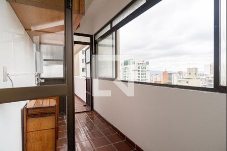 Varanda da Sala de apartamento para alugar com 1 quarto, 75m² em Consolação, São Paulo