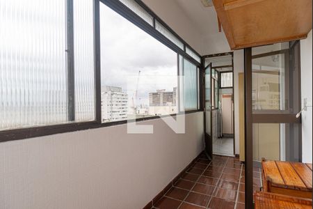 Varanda da Sala de apartamento para alugar com 1 quarto, 75m² em Consolação, São Paulo