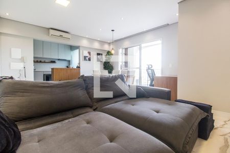 Sala  de apartamento à venda com 2 quartos, 84m² em Tamboré, Santana de Parnaíba