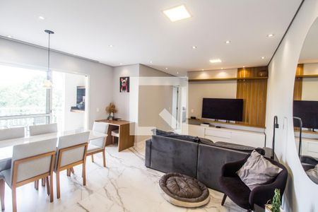 Sala  de apartamento à venda com 2 quartos, 84m² em Tamboré, Santana de Parnaíba