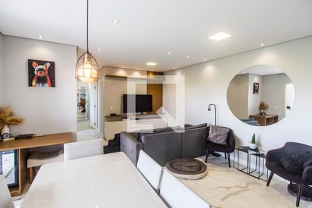 Sala  de apartamento à venda com 2 quartos, 84m² em Tamboré, Santana de Parnaíba