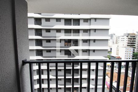 varanda sala de kitnet/studio à venda com 1 quarto, 25m² em Pinheiros, São Paulo