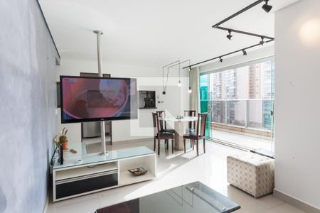 sala de apartamento para alugar com 2 quartos, 78m² em Vila da Serra, Nova Lima