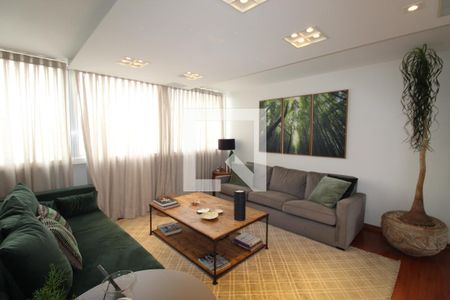 Sala de apartamento para alugar com 3 quartos, 146m² em Santa Cecilia, São Paulo