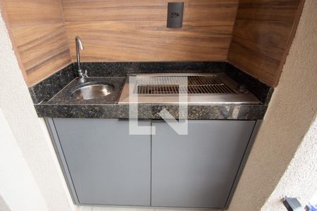 Varanda da Sala  de apartamento para alugar com 2 quartos, 52m² em Vila Haro, Sorocaba