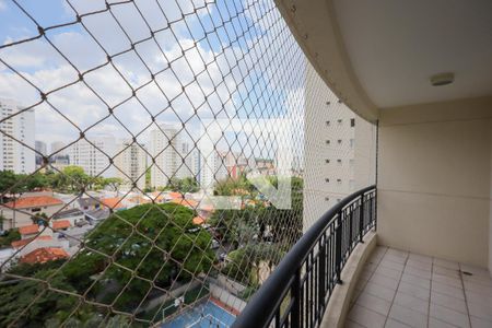 Varanda da Sala de apartamento para alugar com 4 quartos, 92m² em Vila Sofia, São Paulo