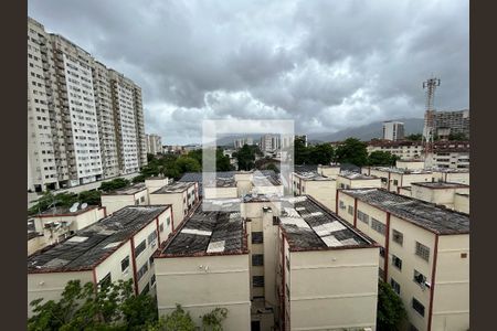 Vista da Sala de apartamento à venda com 2 quartos, 48m² em Del Castilho, Rio de Janeiro