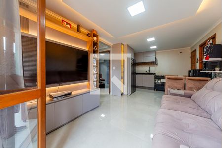 Sala de casa de condomínio para alugar com 2 quartos, 75m² em Viamópolis, Viamão