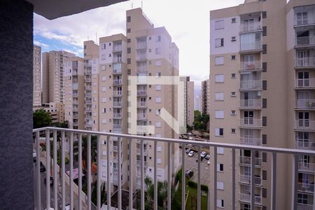 Sala - Varanda  de apartamento para alugar com 2 quartos, 46m² em Taboão, São Paulo