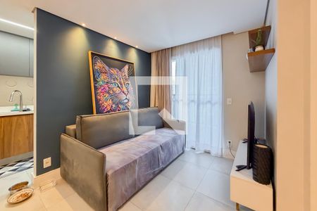 Sala de apartamento à venda com 2 quartos, 50m² em Cambuci, São Paulo