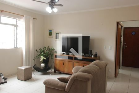 Sala de apartamento para alugar com 2 quartos, 90m² em Campo Grande, Santos
