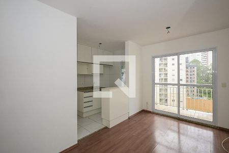 Sala de apartamento para alugar com 2 quartos, 57m² em Vila Andrade, São Paulo